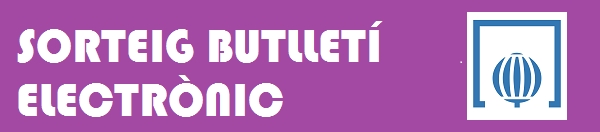 Sorteig butlletí electrònic